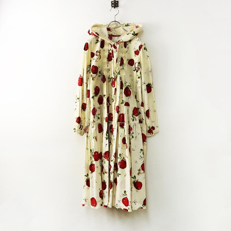 希少 美品 2019AW ピンクハウス PINK HOUSE アップルブロッサム 綿  