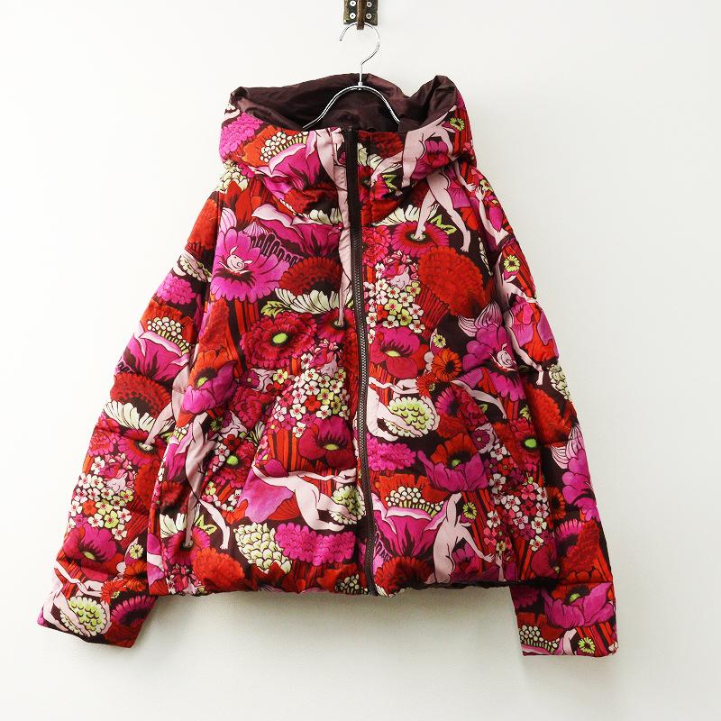 美品✴︎アルベロベロ ブタさん 花柄 リバーシブル ダウンベスト 期間限定価格】アルベロベロ オレボレブラ ALBEROBELLO OLLEBOREBLA