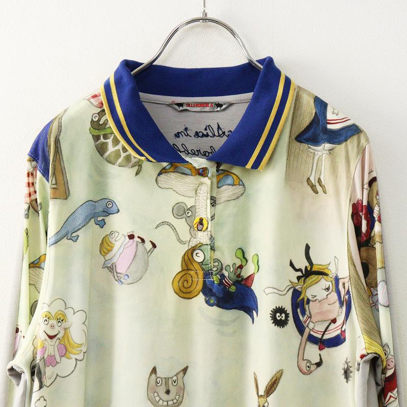 アルベロベロ　オレボレブラ　ポロシャツ　チュニック　ブタさん　日本製 アルベロベロ オレボレブラ ALBEROBELLO OLLEBOREBLA ぶたさん 不思議