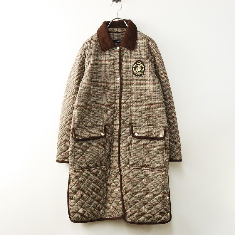 ローレン ラルフローレン LAUREN Ralph Lauren キルティング ワッペン