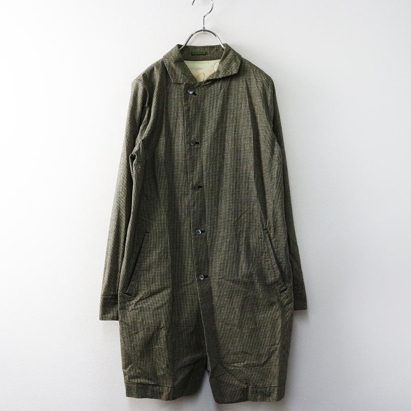 Pal'las Palace（パラスパレス） インディゴ染め千鳥コート 3