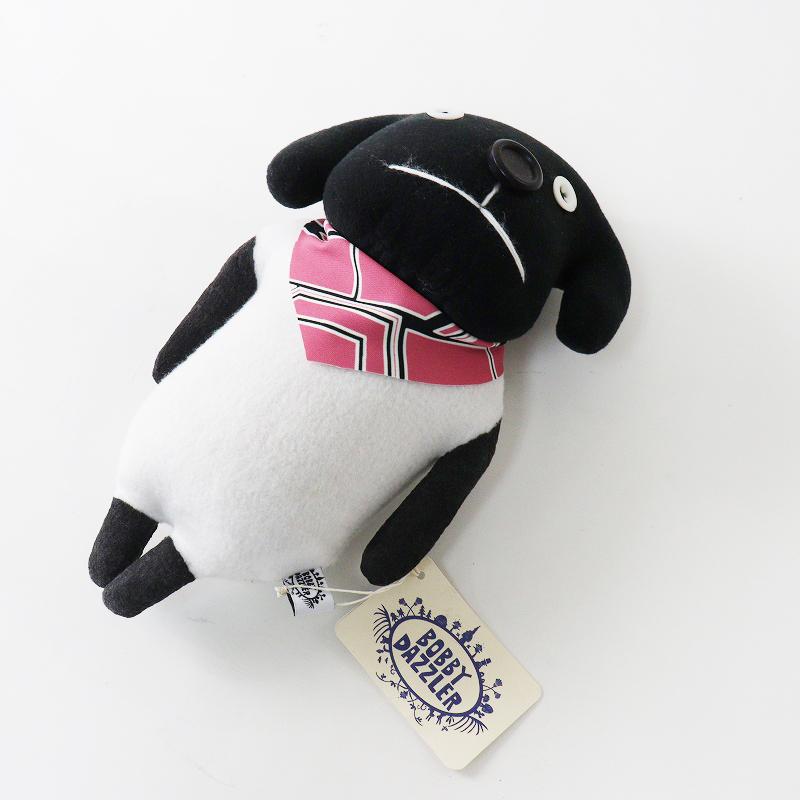 ボビーダズラー BOBBY DAZZLER いぬ スカーフ ぬいぐるみ 一点物 