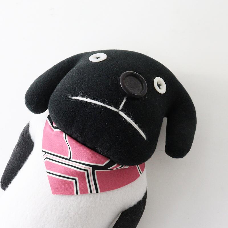 ボビーダズラー BOBBY DAZZLER いぬ スカーフ ぬいぐるみ 一点物 