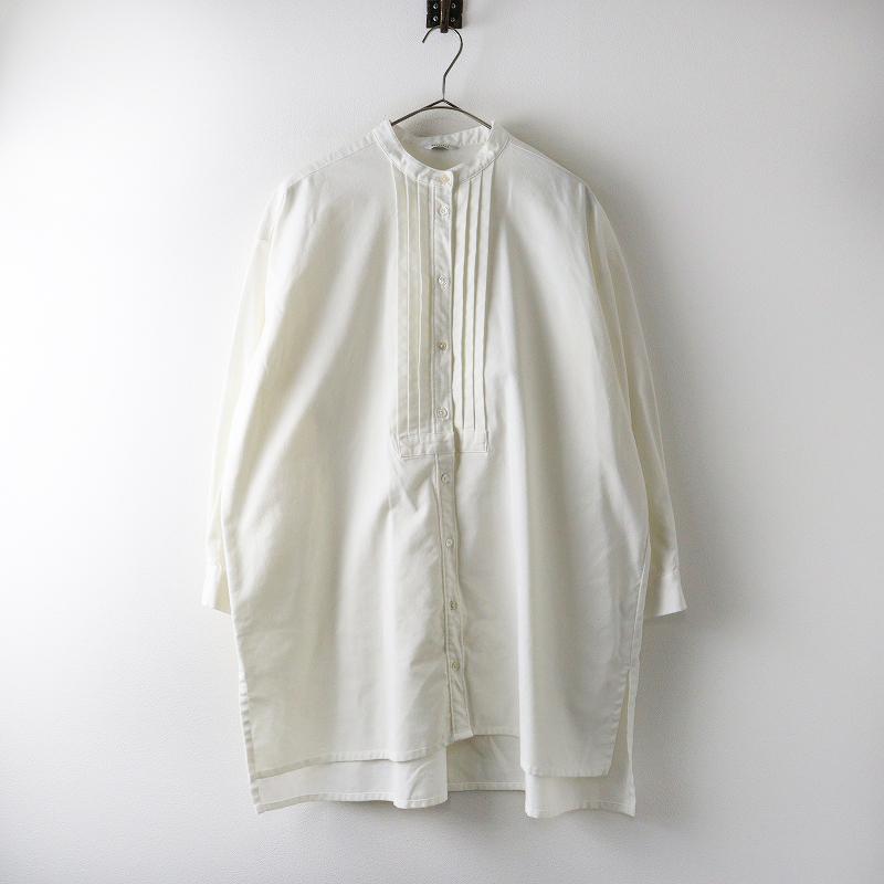 ナチュラン ヘブンリー HEAVENLY コットンピンタック バンドカラー