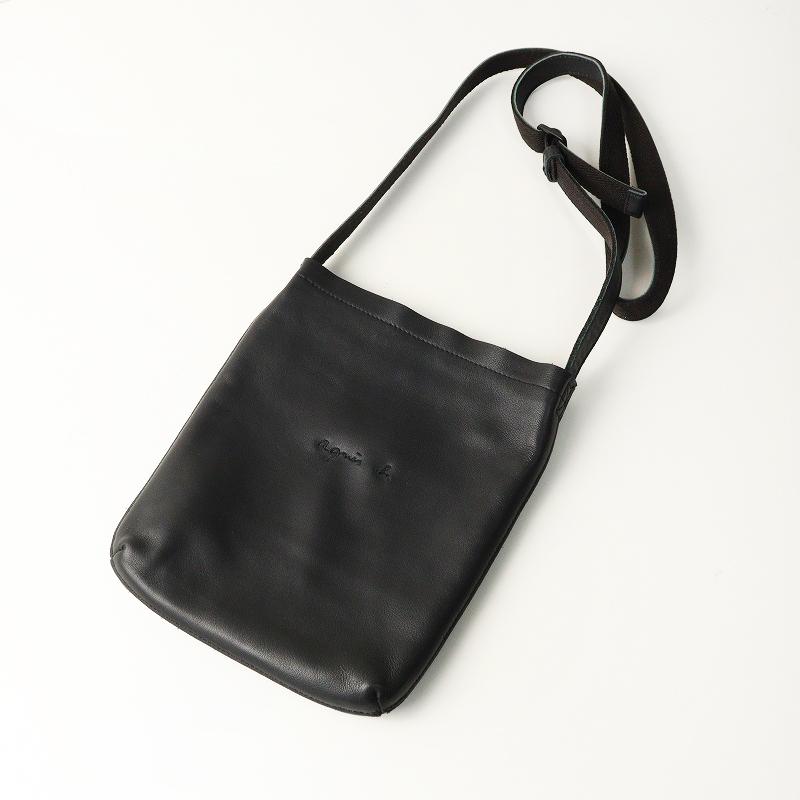 agnes b.（アニエスベー） agnes b. PAH02Z-03 Peter レザーショルダー