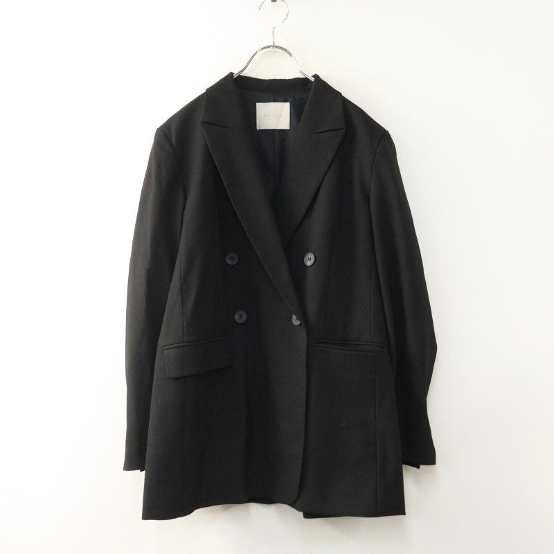 美品 アンフィーロ UNFILO オンワード樫山 ダブルブレストジャケット M 