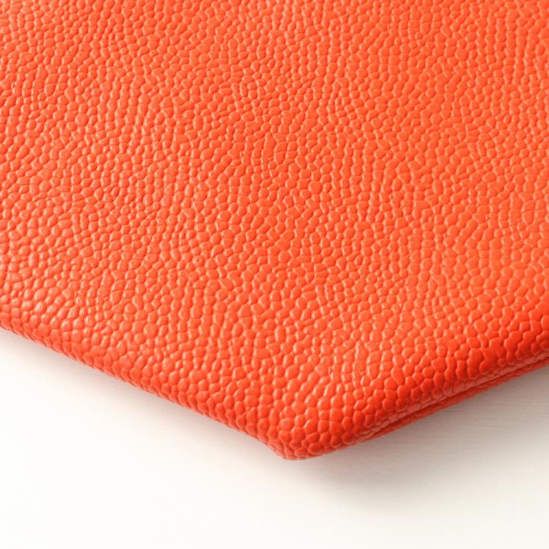 【期間限定価格】最高級ライン エルベシャプリエ Herve Chapelier リュクスライン 705GP 舟型トート バッグ L パプリカ×ブラウン┃//赤【2400014830552】_6