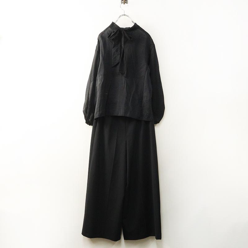期間限定価格】美品 ヒトイロソワール hitoiro SOIR シアーブラウス 