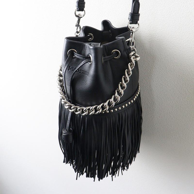 美品 J&Mデヴィッドソン J&M DAVIDSON FRINGE CARNIVAL MINI black 