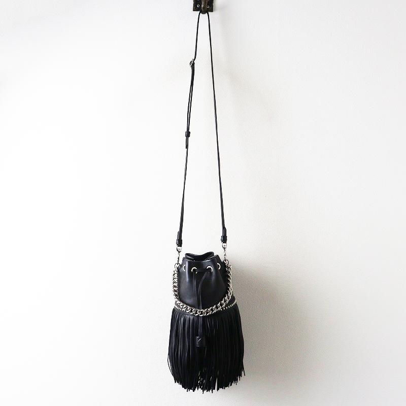 美品 J&Mデヴィッドソン J&M DAVIDSON FRINGE CARNIVAL MINI black 