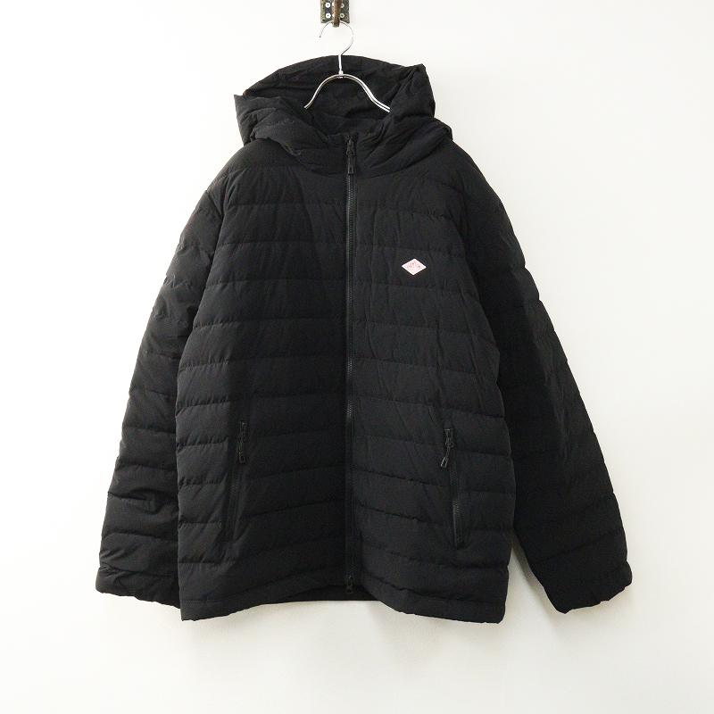美品 ダントン DANTON フーデッド ライト ダウンジャケット L 