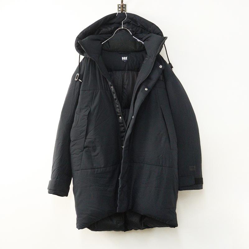 ヘリーハンセン HELLY HANSEN ミーミルダウンパーカ L｜ブラック 羽織り アウター ジャケット ブルゾン パフ【2400014839456】 HELLY HANSEN（ヘリーハンセン） ミーミルダウンパーカ L｜ブラック