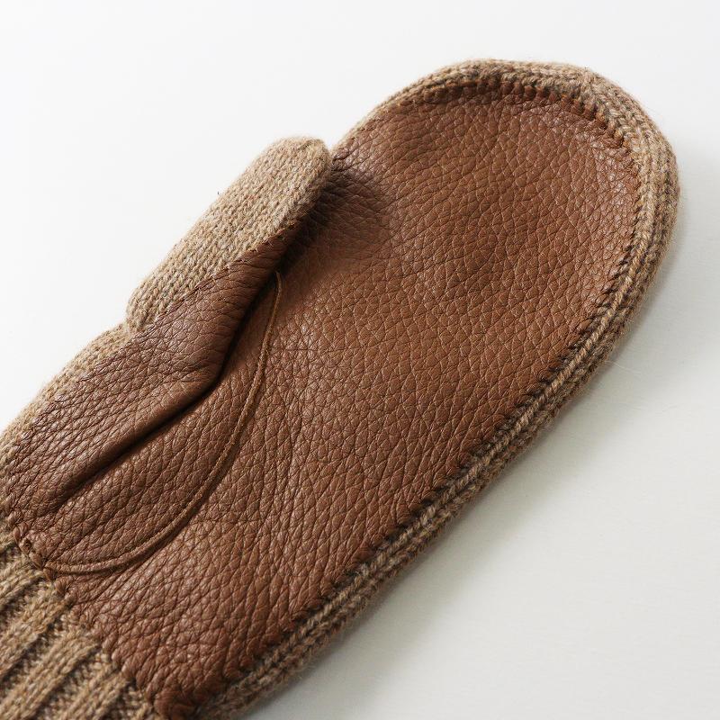 HERMES（エルメス） 美品 メンズ ディナン カシミヤニット×レザー 