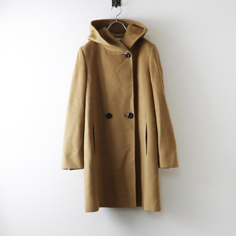 【美品】23区　ヘリテージクラシックコレクション　ロロピアーナ　フーデッドコート 23区 オンワード樫山 Heritage Classic Collection LoroPiana