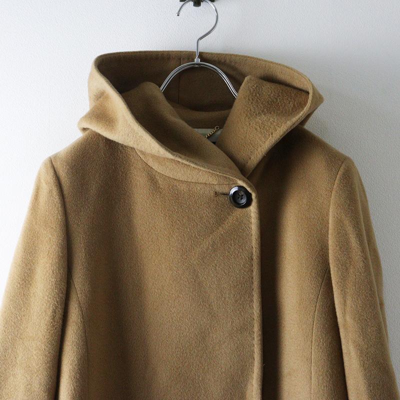 【美品】23区　ヘリテージクラシックコレクション　ロロピアーナ　フーデッドコート 23区 オンワード樫山 Heritage Classic Collection LoroPiana