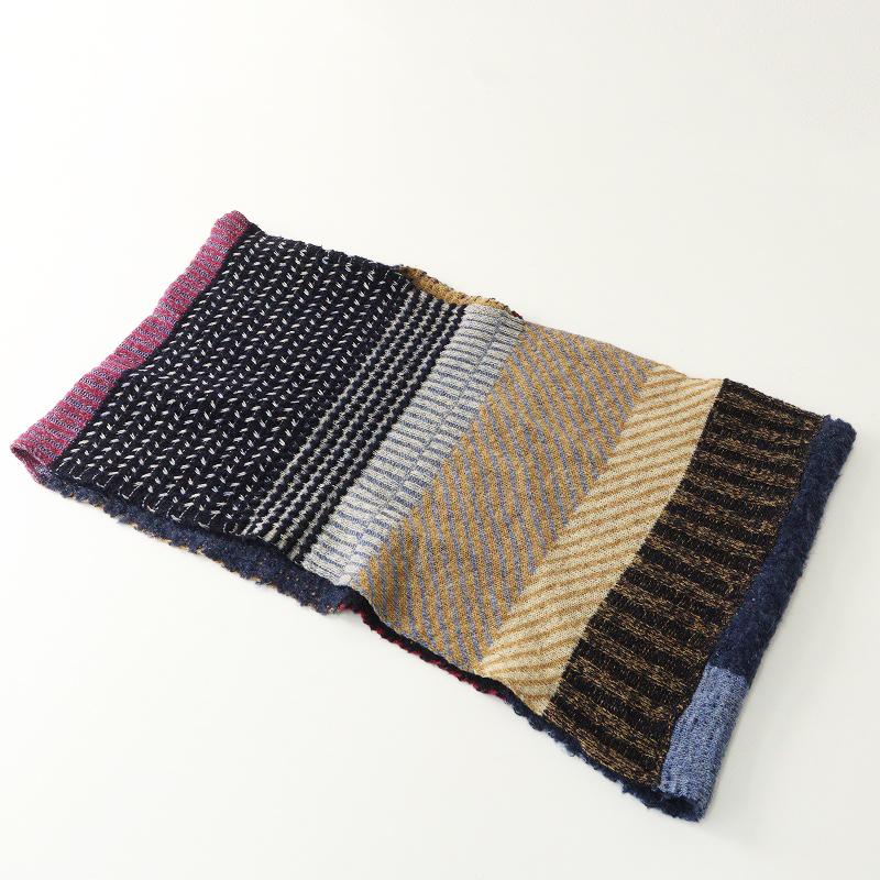【新品・未使用】PALLAS PALACE カシミア100% スヌード Heart of Mongolia/かたちを作りやすいカシミヤ100％スヌード -【当店