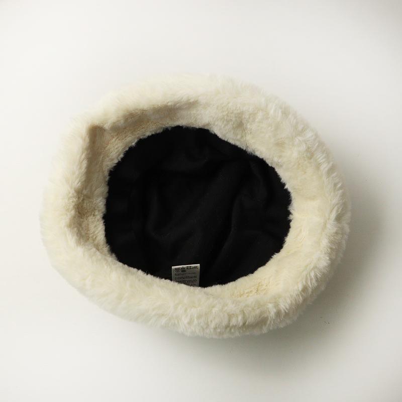 ANTEPRIMA（アンテプリマ） 美品 エコファー ハット アイボリー