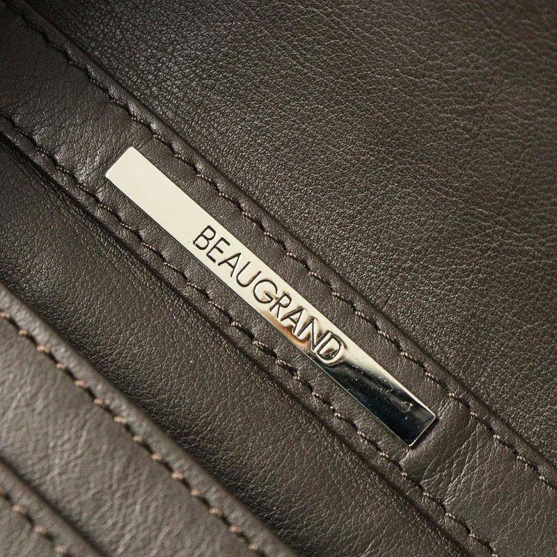 美品 ボーグラン BEAUGRAND JRA認定 クロコダイル クラッチバッグ 