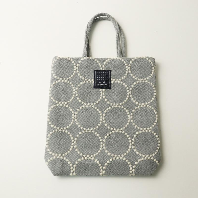 ミナペルホネン ハンドメイドパッチワーク×tambourine トートバッグ mina perhonen（ミナペルホネン） 2023AW mina perhonen toast bag