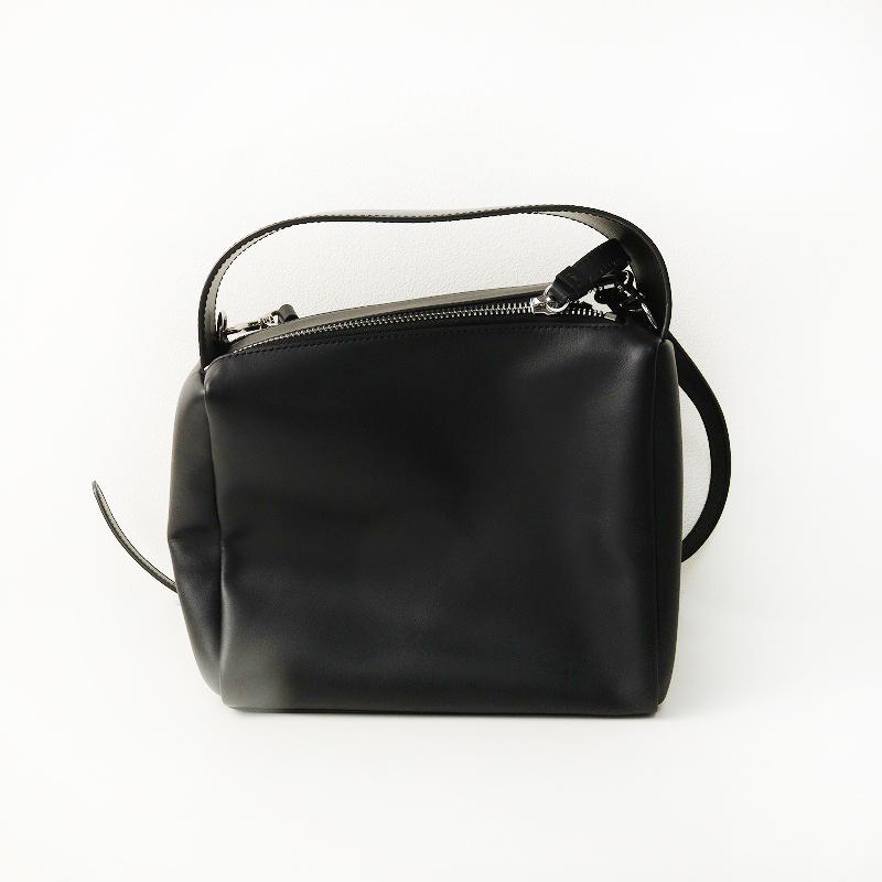 極美品 ランバンオンブルー LANVIN en Bleu キューブ 2wayバッグ