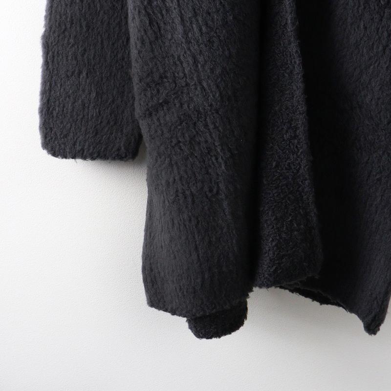 2024AW エヴァムエヴァ evam eva boa coat M＼チャコールグレー 