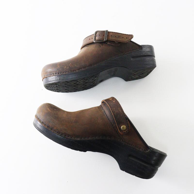 ダンスコ dansko Ingrid Oiled イングリッド クロッグサンダル 36