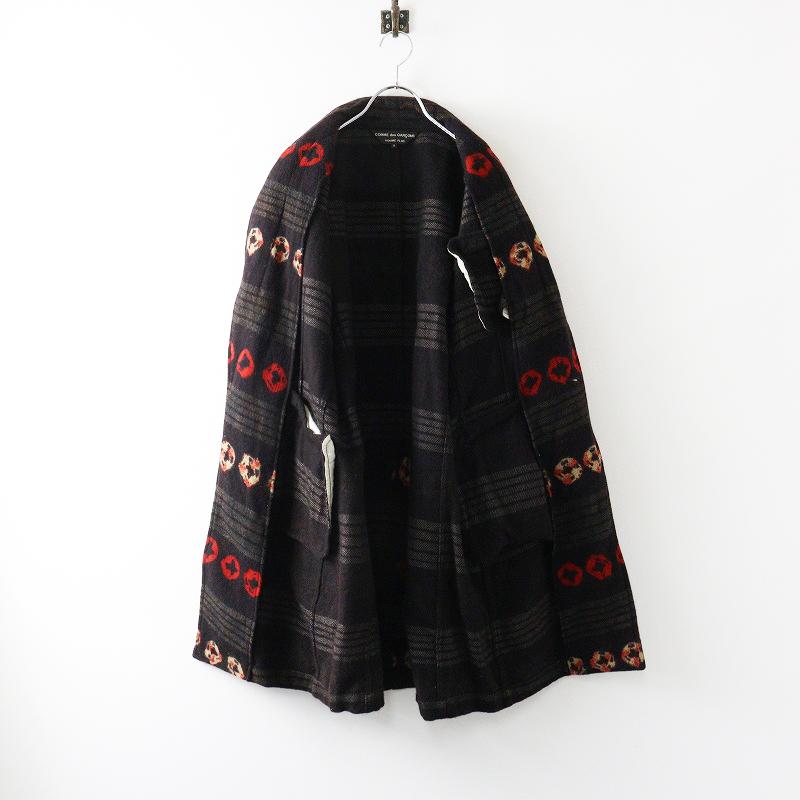 Archive AD2007 コムデギャルソンオムプリュス COMME des GARCONS HOMME PLUS My Way ウールロングコート S＼ブラック系【2400014898941】 COMME des GARCONS HOMME PLUS Archive AD2007 コムデギャルソンオム