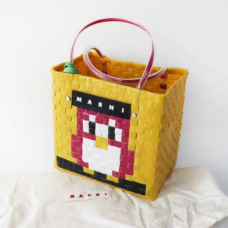 MARNI（マルニ） 【期間限定価格】美品 MARNI MARKET ANIMAL BASKET