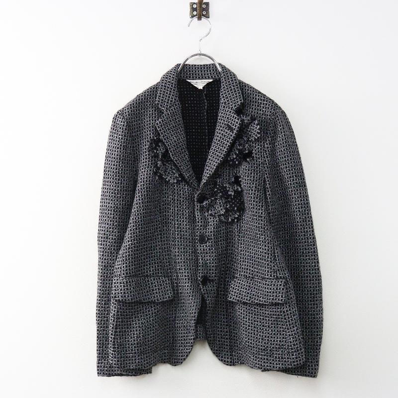 robe de chambre テーラードジャケット L グレー 【古着】【】【送料 