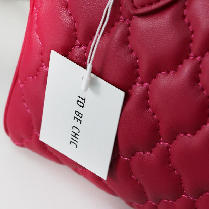 未使用 2025AW トゥービーシック TO BE CHIC キルトボストンバッグ 