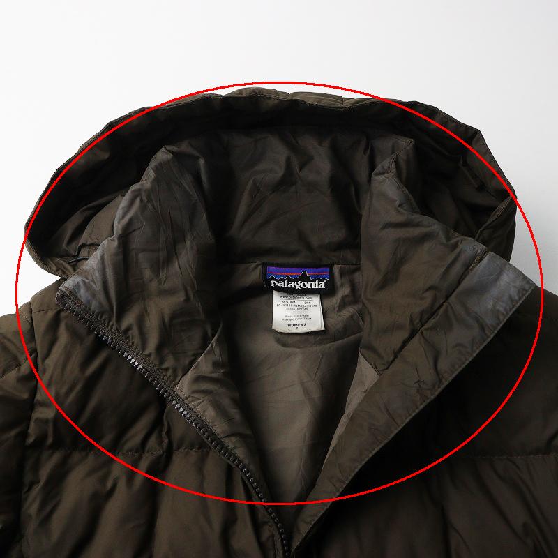 patagonia（パタゴニア） ロングダウンコート S｜カーキ フード