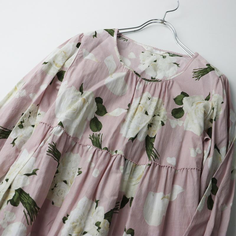 極美品 2020SS ピンクハウス PINK HOUSE ブランシェローズ ミディ丈