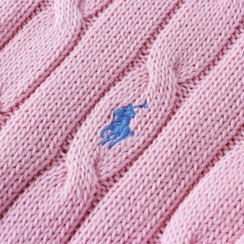 ポロ ラルフローレン ピーマコットン ケーブルニットプルオーバー ポニー刺繍 POLO RALPH LAUREN（ポロ・ラルフローレン） 新品 未使用 ポロ ラルフ