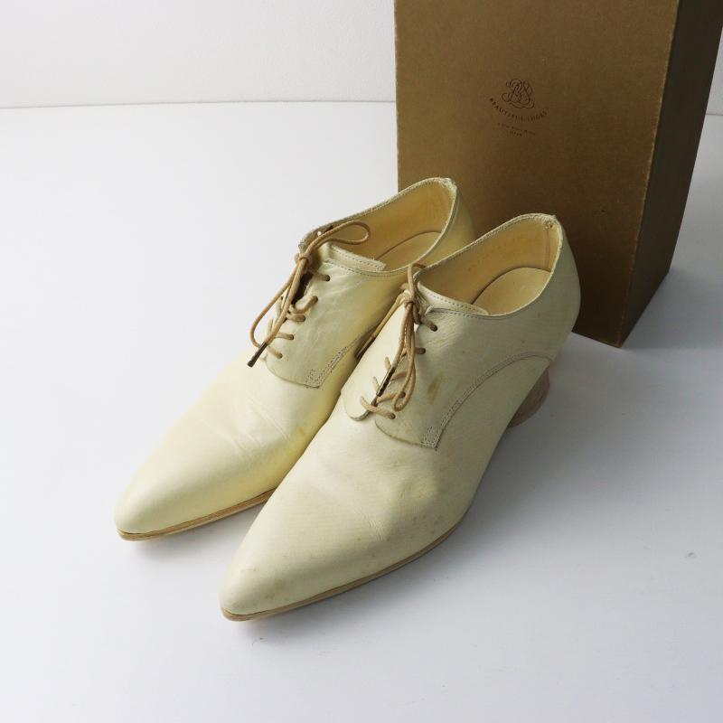 ビューティフルシューズ BEAUTIFUL SHOES レザー レースアップ