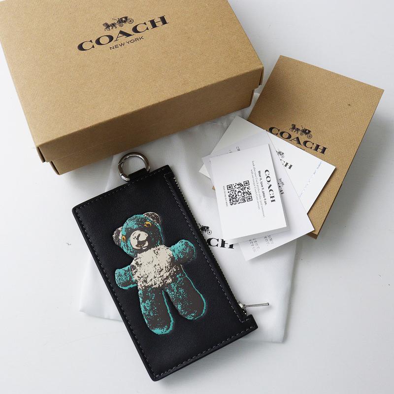 COACH（コーチ） 【期間限定価格】極美品 ジップ カード ケース テディ