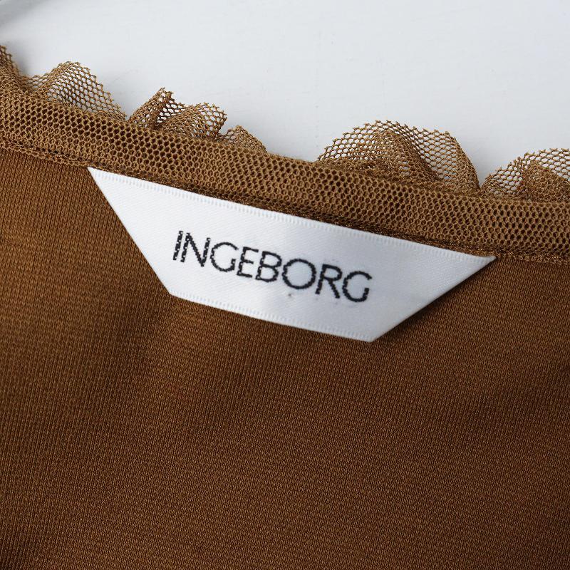 INGEBORG（インゲボルグ） 美品 2025 チュールアクセントノーカラー