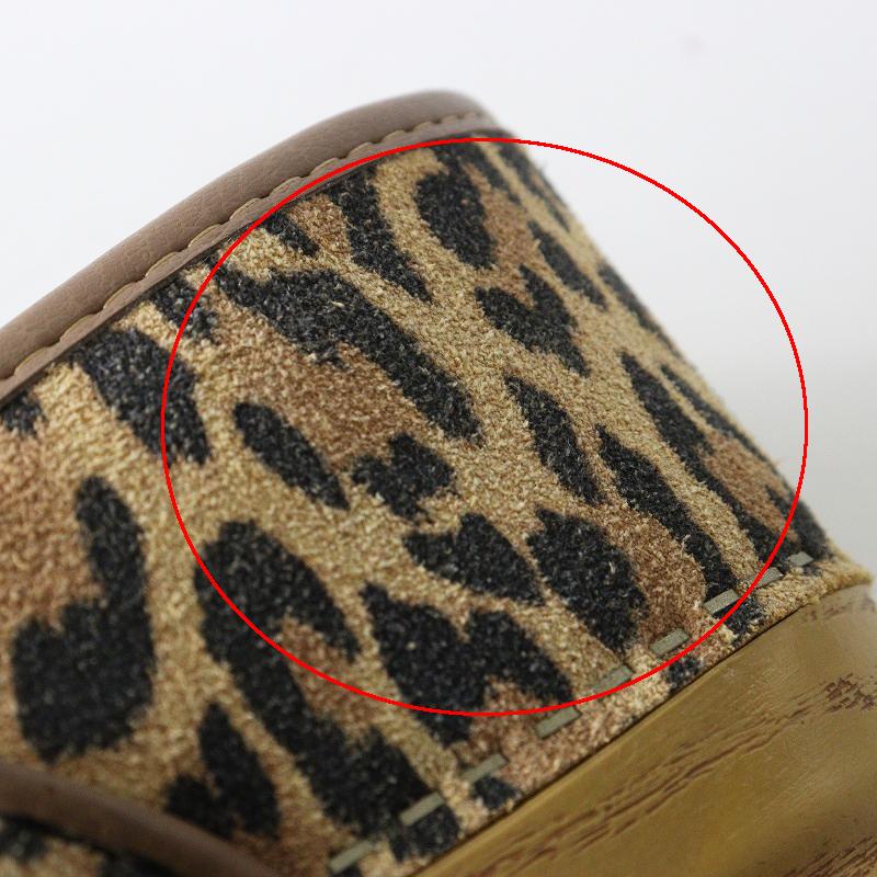 美品 ダンスコ dansko Professional Suede Leopard プロフェッショナル 
