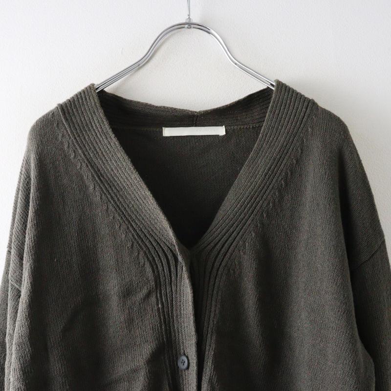 定価28600円 2025SS エヴァムエヴァ evam eva linen cotton cardigan