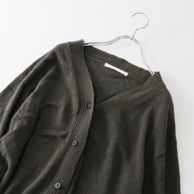 定価28600円 2025SS エヴァムエヴァ evam eva linen cotton cardigan