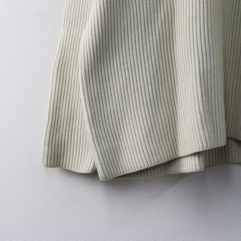 オーラリー AURALEE SUPER FINE WOOL RIB KNIT TURTLE NECK P/O ニット