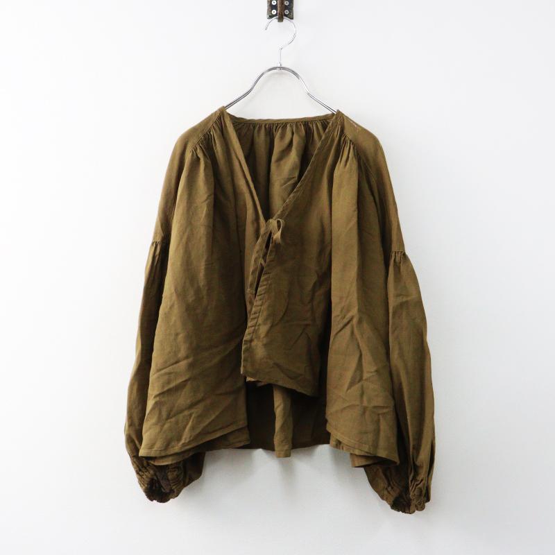 2025AW✨ネストローブ　シアーコットンリネンケープブラウス 美品 2025AW ネストローブ nest Robe 清水みさとさん別注 シアー