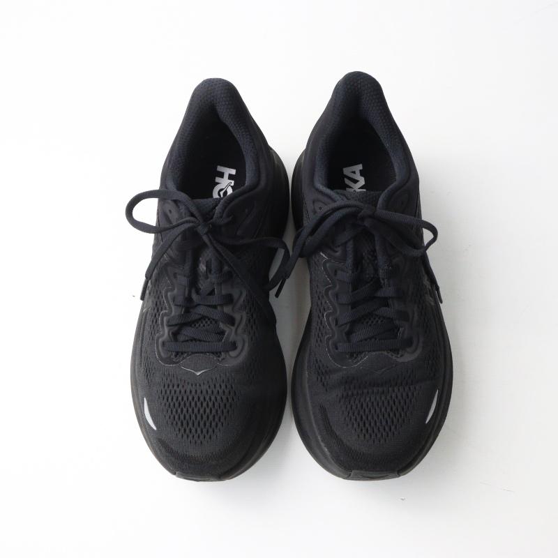 ホカオネオネ HOKA ONE W BONDI 9 25.0cm＼ブラック ボンダイ9 