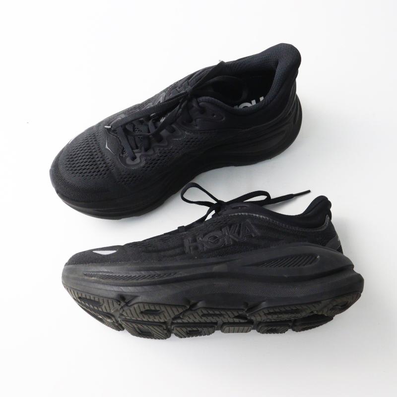 ホカオネオネ HOKA ONE W BONDI 9 25.0cm＼ブラック ボンダイ9 