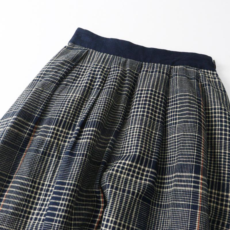 Pal'las Palace（パラスパレス） 美品 グレンチェック織り ボリューム