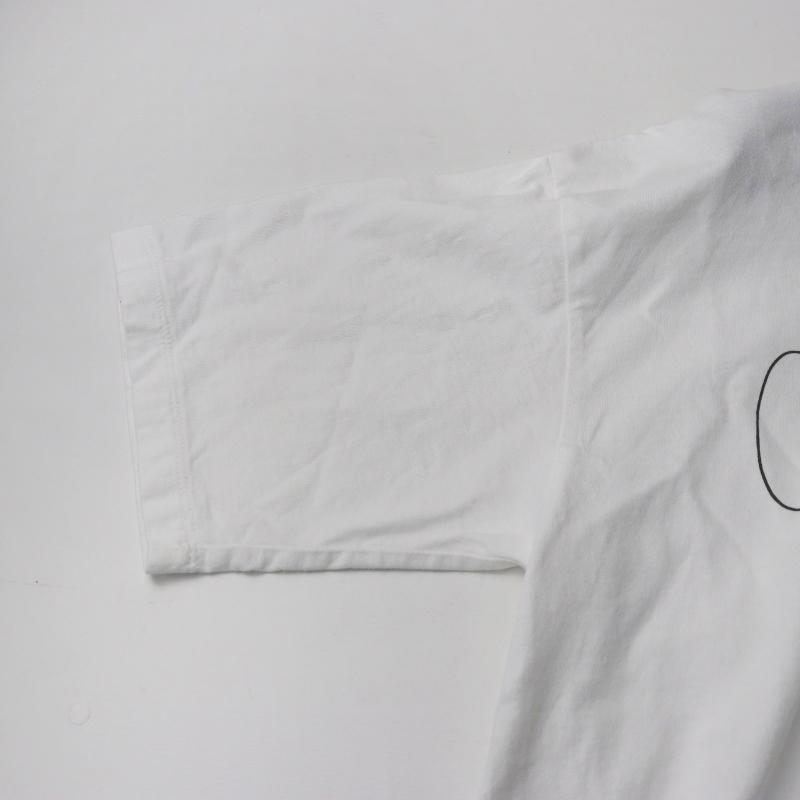 2025SS サードマガジン THIRD MAGAZINE バブルロゴTシャツ 9 ホワイト