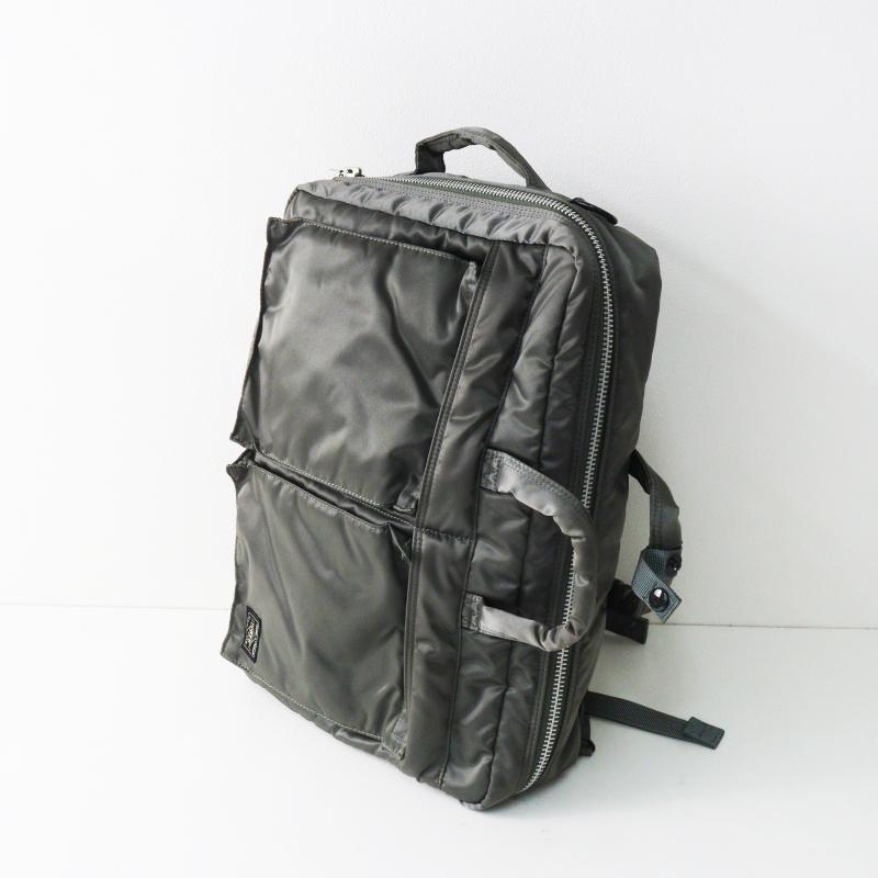 PORTER TANKER 3WAYバッグ　廃盤品 PORTER 極美品 ポーター TANKER 3WAY DOCUMENT BAG＼カーキ トート