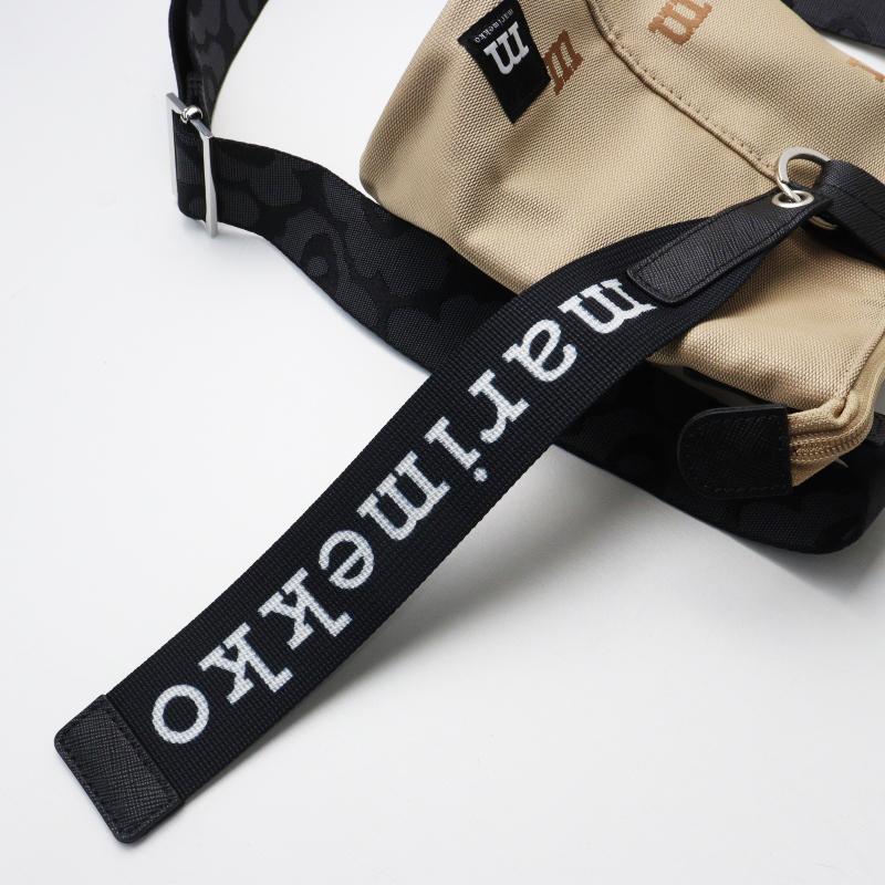 marimekko（マリメッコ） 美品 Marimekko Essential Bucket M-Logo 