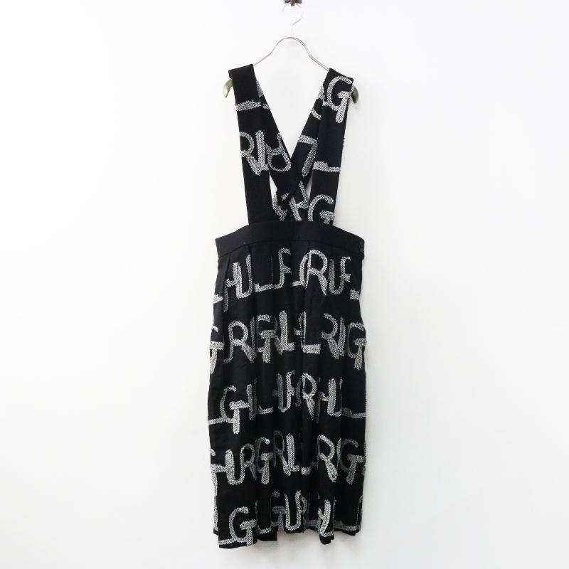 美品 コムデギャルソン ガール COMME des GARCONS GIRL ウール ロゴ