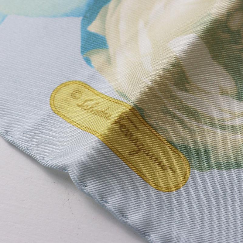 Vintage Salvatore Ferragamo silk scarf┃ヴィンテージ