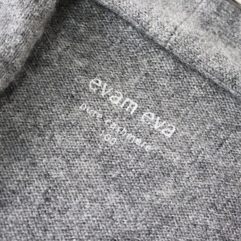 エヴァムエヴァ evam eva カシミヤ ロングニット カーディガン